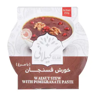 کنسرو خورشت فسنجان با مرغ گیلانی 250 گرمی