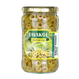 زیتون شور اسلایس توکل 680 گرمی