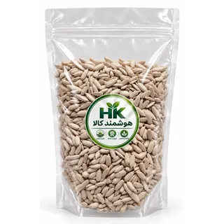 مغز تخمه آفتابگردان خام ممتاز هوشمند کالا - 450 گرم