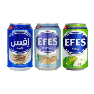 پک ماالشعیر مالت کلاسیک، استوایی و سیب افس