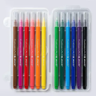 روان نویس 0.7 میلی متری آریا مدل FINE LINER بسته 12 عددی