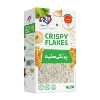 پودر سوخاری پولکی سفید رشد 200 گرمی