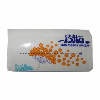 دستمال کاغذی دولایه بی تا- 100 برگ