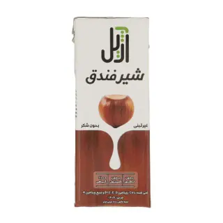 شیر فندق 2.5% چربی آژیل 1 لیتری