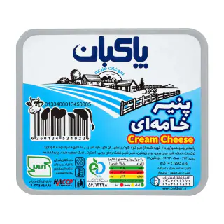 پنیر خامه ای پاکبان 100 گرمی