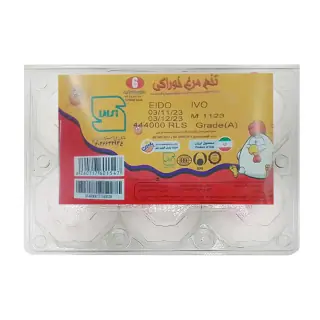 تخم مرغ ایدو بسته 6 عددی