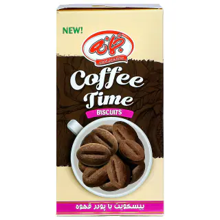 بیسکویت با پودر قهوه کافی تایم جمانه 120 گرمی
