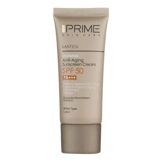 فلوئید ضدآفتاب بی‌رنگ پرایم SPF50 مدل C-Prime Fusion Water مناسب انواع پوست، حجم 40 میلی‌لیتر