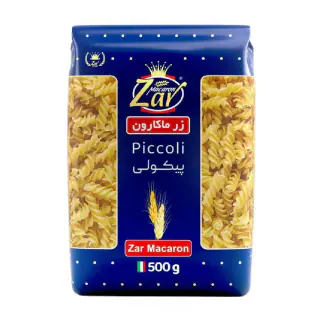 ماکارونی پیکولی زر ماکارون 500 گرمی بسته 2 عددی