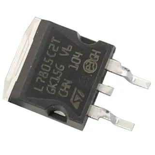 رگولاتور ولتاژ اس تی مدل L7805CD2T بسته 3 عددی
