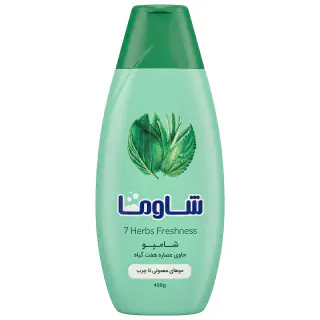 شامپو مو شاوما Herbs Freshness 7 حجم 400 میلی لیتر