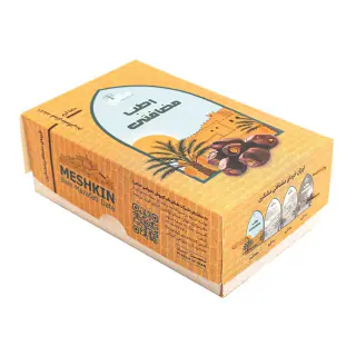 خرما مضافتی مشکین 550 گرمی بسته 2 عددی