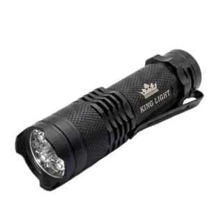 چراغ قوه دستی کینگ لایت مدل UV-365/395 با نور آبی