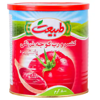 رب گوجه فرنگی آسان بازشو 800 گرمی طبیعت