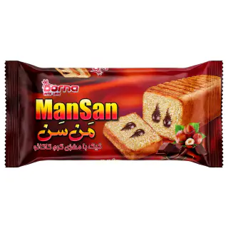 کیک من سن کرم کاکائو درنا