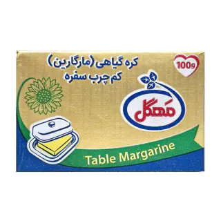 کره گیاهی کم چرب مهگل 100 گرمی