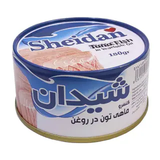 تن ماهی در روغن گیاهی شیدان 180 گرمی