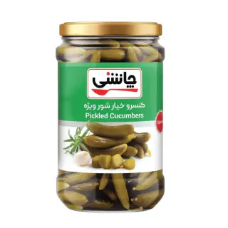کنسرو خیارشور معمولی چاشنی 630 گرمی