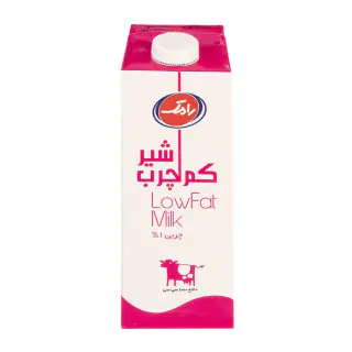 شیر کم چرب 1 لیتری رامک