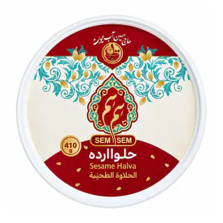 حلوا ارده سم سم آب حیات 410 گرمی