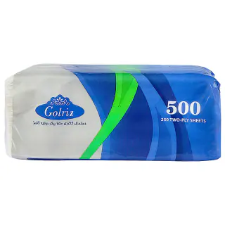 دستمال کاغذی اقتصادی گلریز (500 برگ)