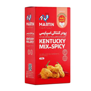 پودر کنتاکی اسپایسی مارتین رشد 210 گرمی
