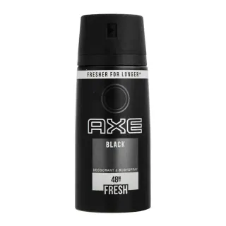 اسپری بدن مردانه اکس مدل Black حجم 150 میلی لیتر