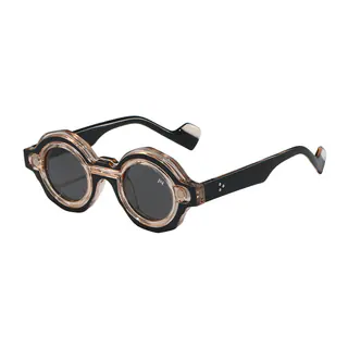 فریم عینک طبی آلبرت وگ مدل SZ3005 C3 Polarized Double Switch به همراه کاور آفتابی