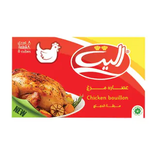 عصاره گوشت مرغ الیت 10 گرمی بسته 2 عددی